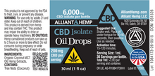 Load image into Gallery viewer, CBD Isolate Oil Drops
