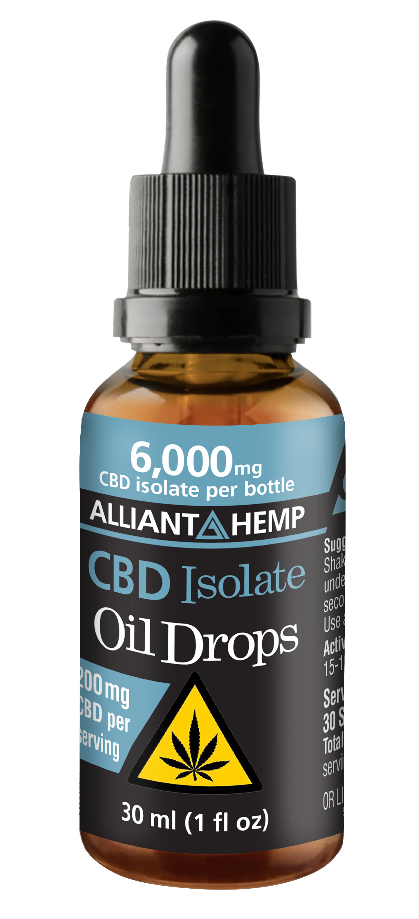 CBD Isolate Oil Drops – Alliant Hemp LLC