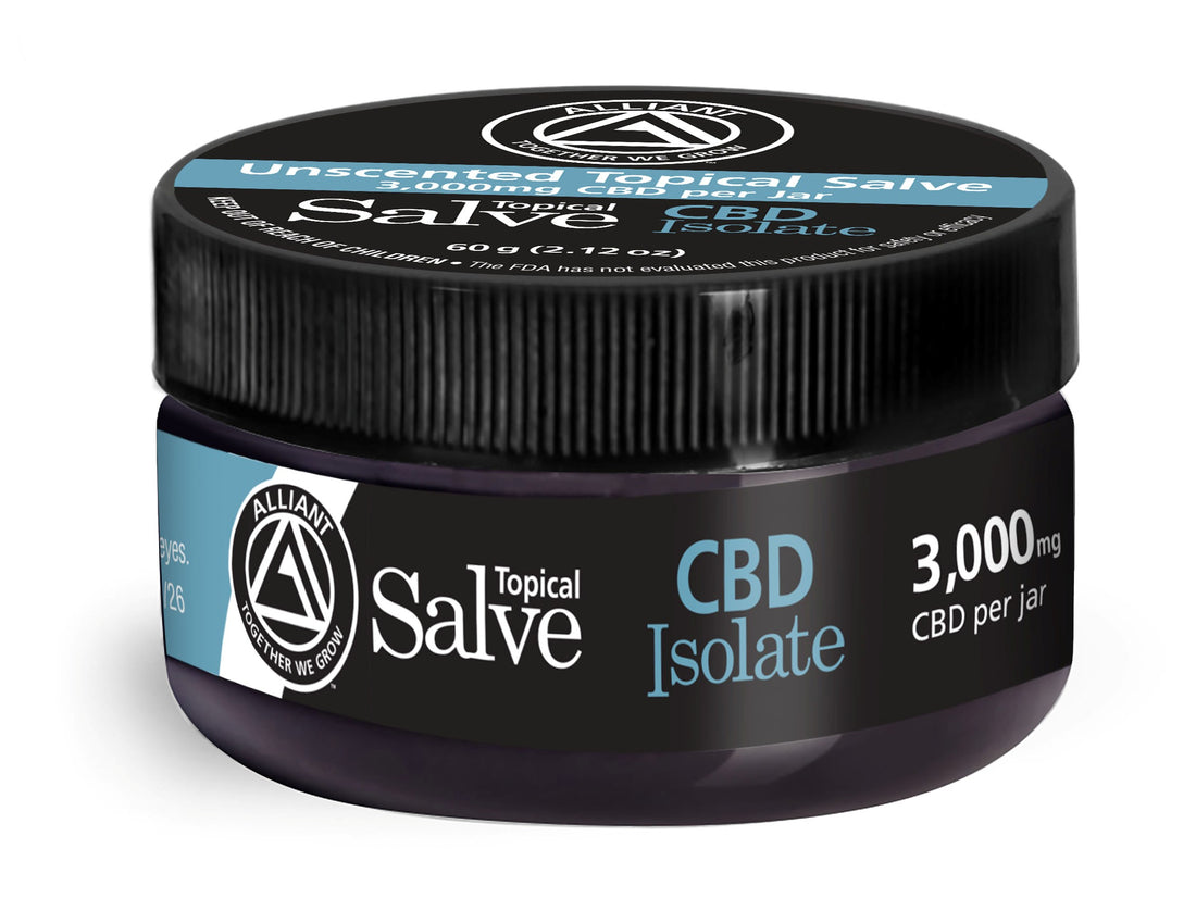 CBD Isolate Topical Salve - Unscented
