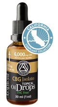 Load image into Gallery viewer, CBG Isolate Topical Oil Drops
