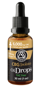 200 mg CBG per ml CBG Isolate Oil Drops