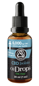 200 mg CBD per ml CBD Isolate Oil Drops